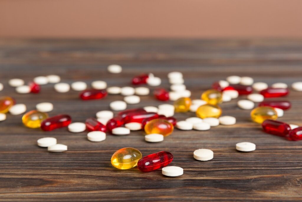 Des différentes anti-inflammatoires sur la table