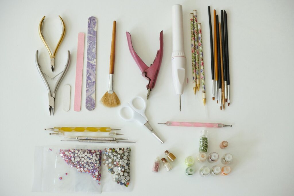 Ensemble de kits pour une pose ongle américaine